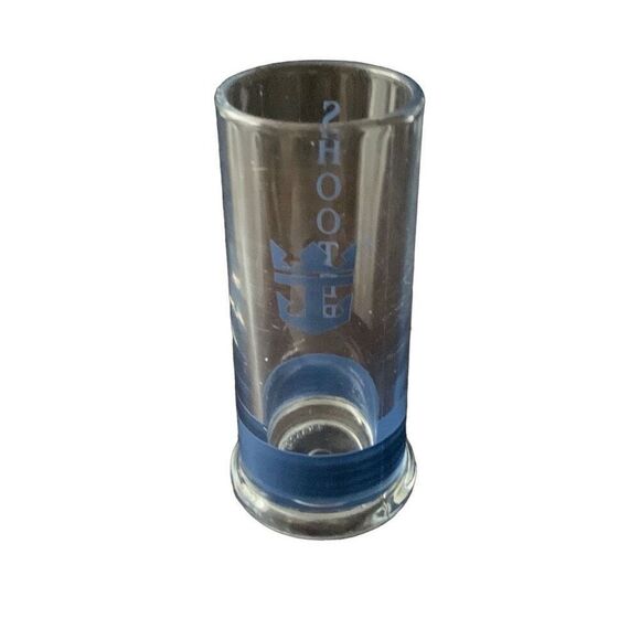 Vintage Royal Caribbean Anchor Shooter Shot Glass Add a Nautical Touch Style - Picture 6 of 13